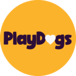 Logo PlayDogs fond orange