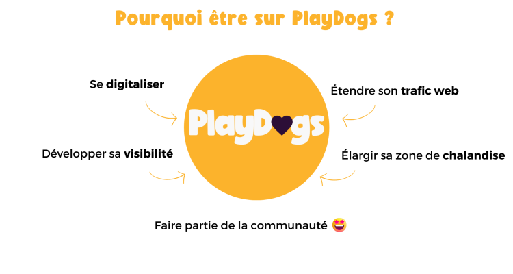 Avantages espace Professionnels PlayDogs