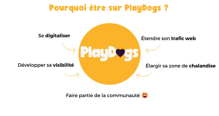 Avantages espace Professionnels PlayDogs